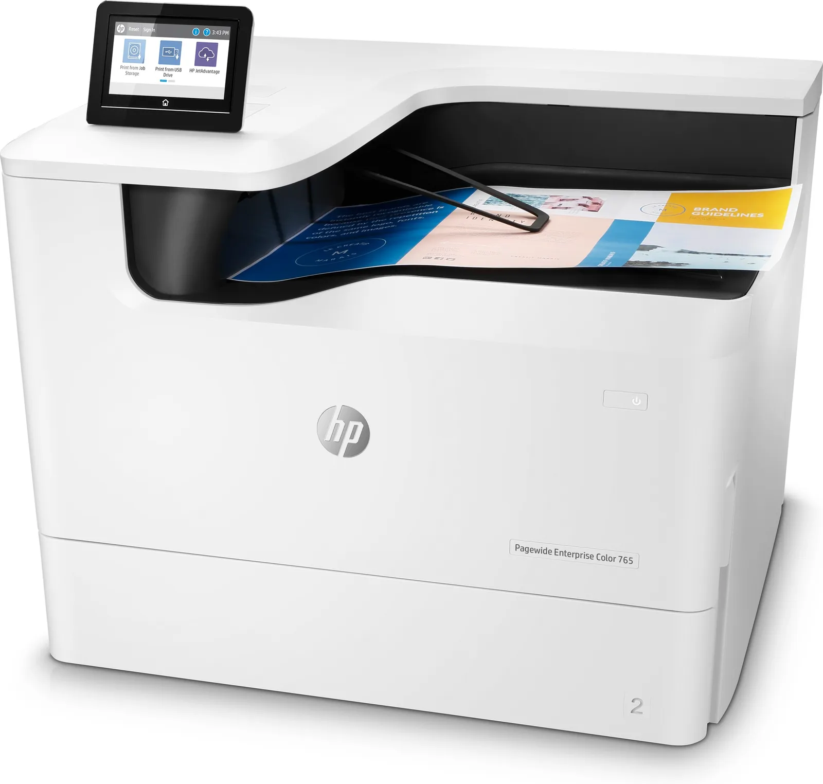 HP PageWide Enterprise Color 765dn inkjet printer – slika 2