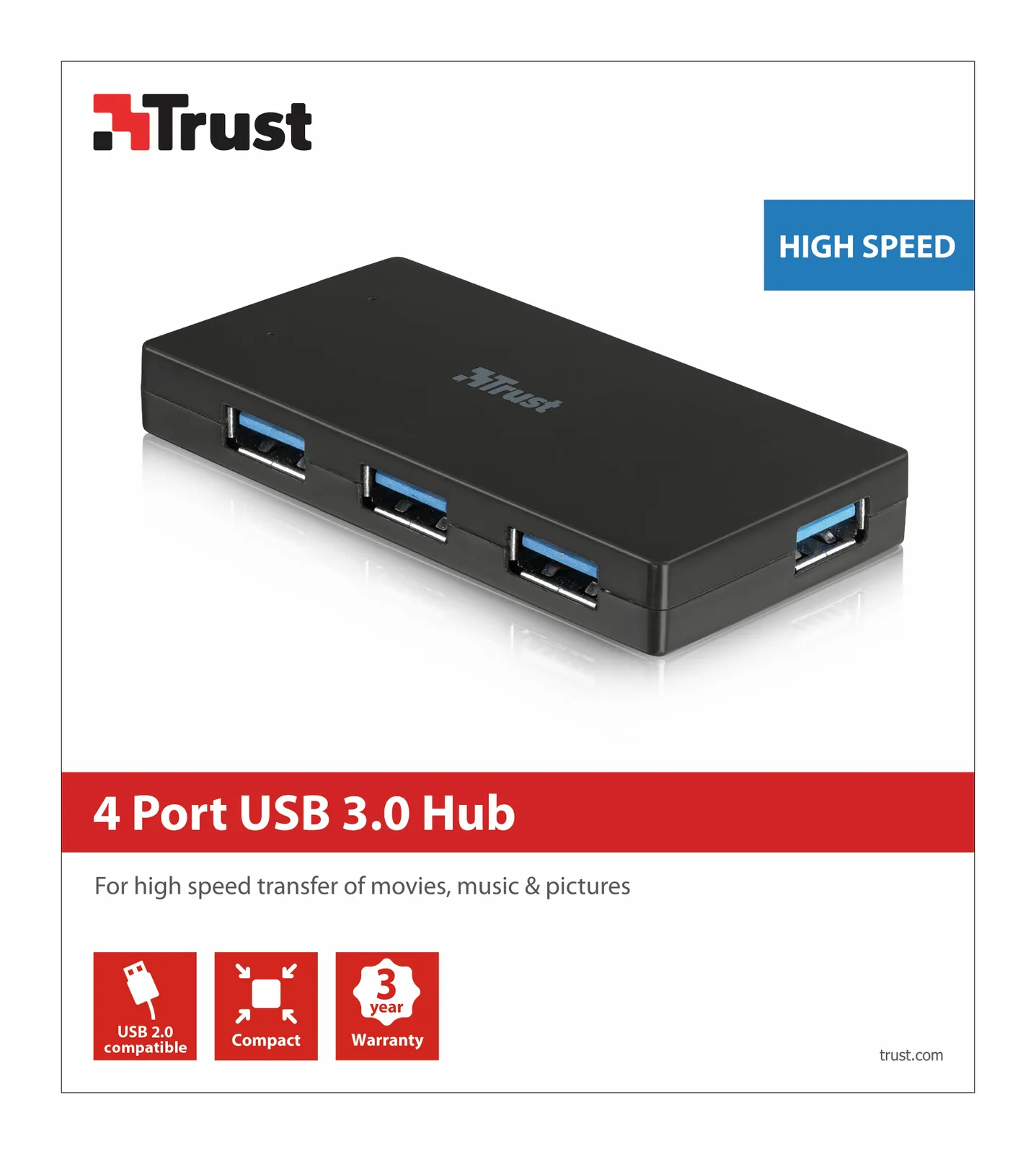 Trust 20618 interface hub – slika 4