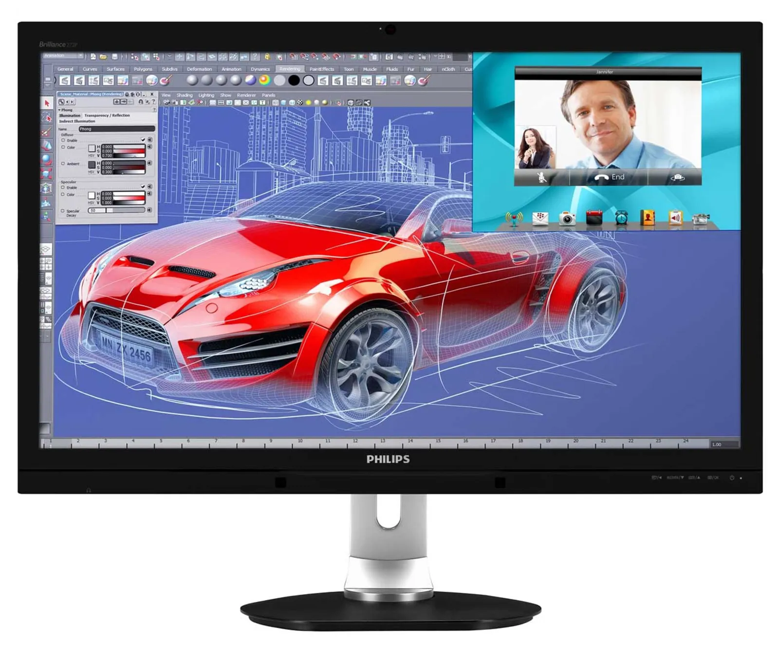 Philips Brilliance 272P4QPJKEB/96 computer monitor – slika 2