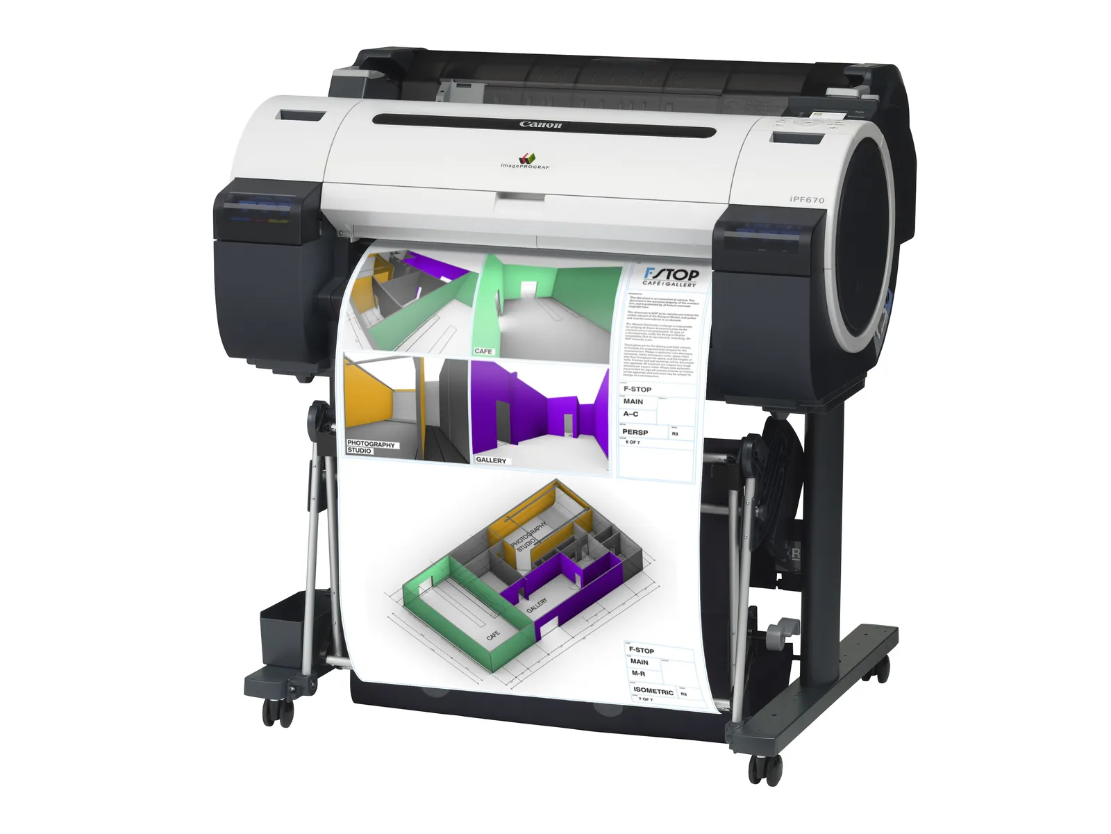 Canon imagePROGRAF iPF670 large format printer