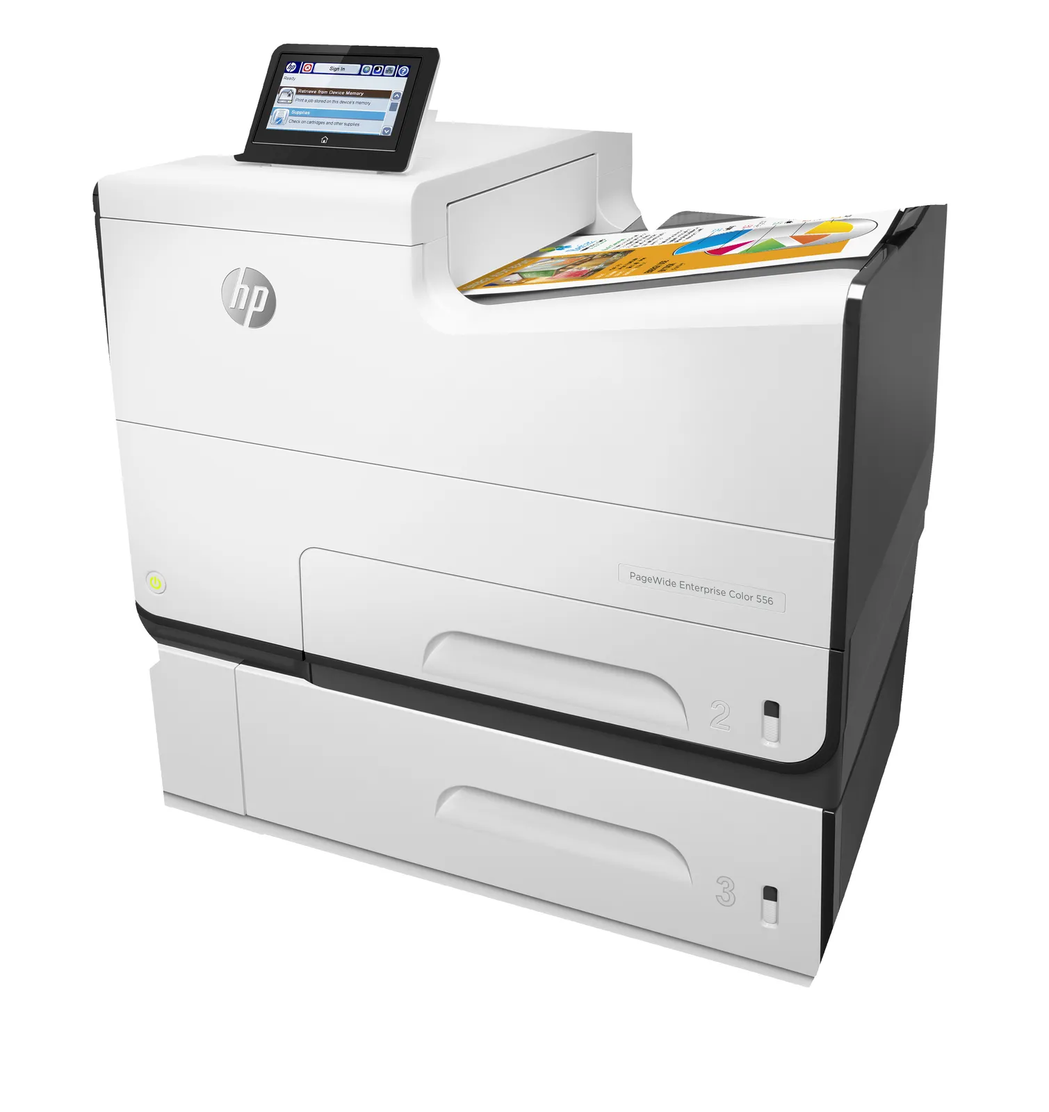 HP PageWide Enterprise Color 556xh inkjet printer – slika 3