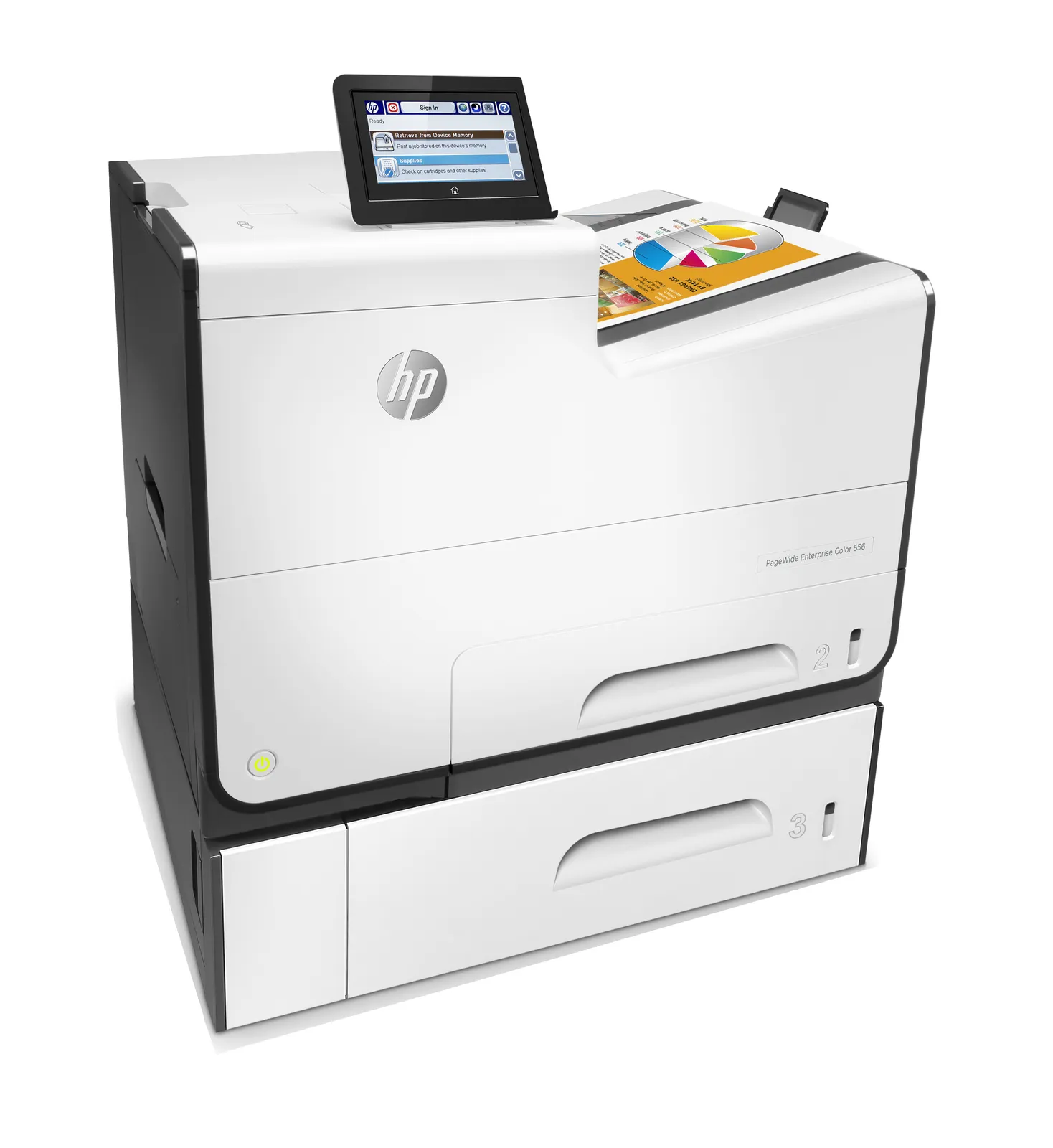 HP PageWide Enterprise Color 556xh inkjet printer – slika 2