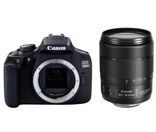 Canon EOS 1300D + 18-135mm IS