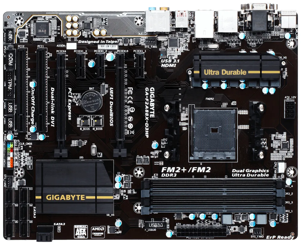 GIGABYTE GA-F2A88X-D3HP (rev. 1.0) – slika 2