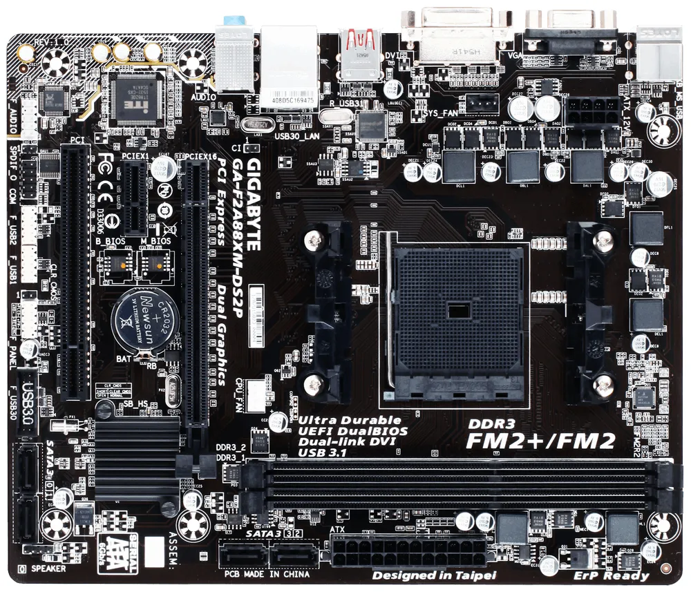 GIGABYTE GA-F2A88XM-DS2P (rev. 1.0) – slika 2