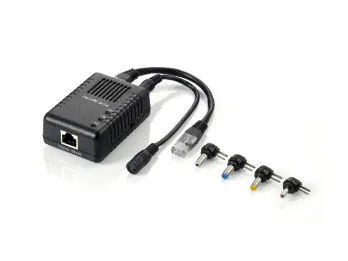LevelOne 5-12V DC PoE Splitter