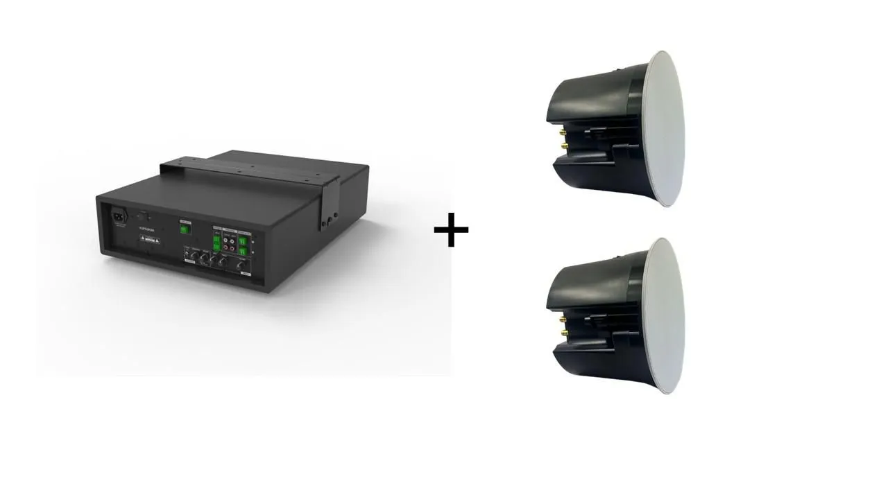 Vivolink Audiopack Subwoofer 6.5 40W + 2 x premium ceiling speakers (Limited Bundle Pack Offer)