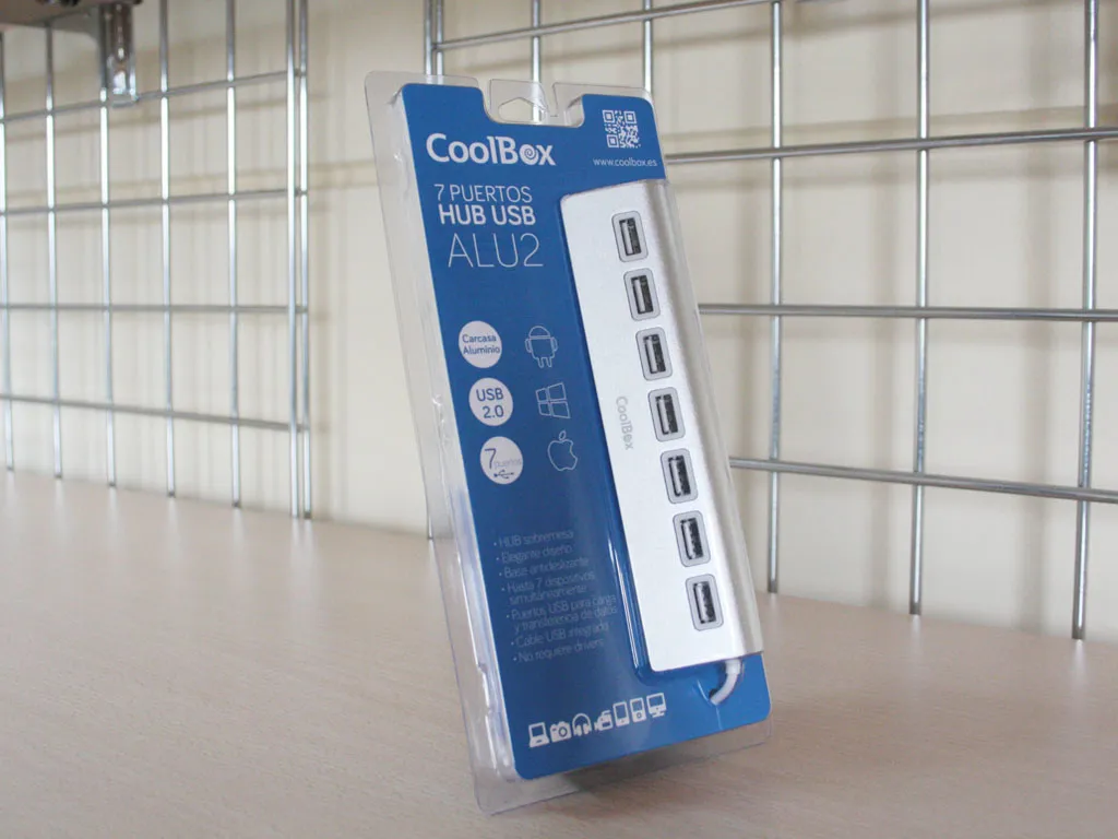 CoolBox HUBCOO7ALU2 interface hub – slika 2