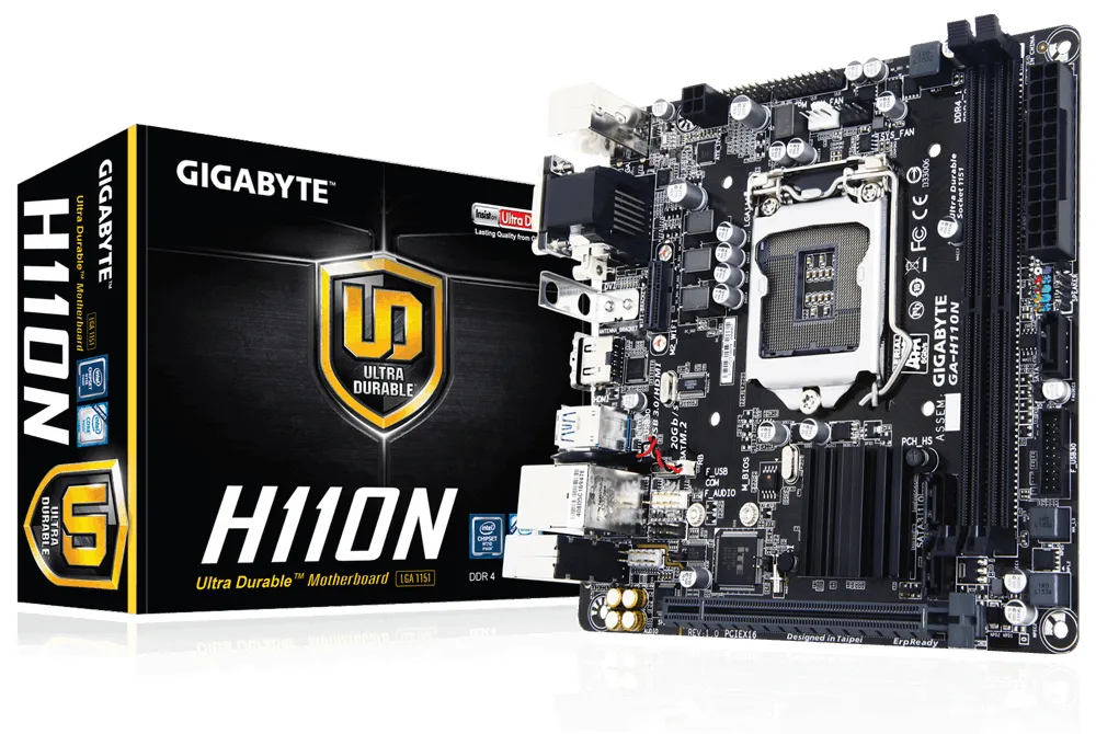 GIGABYTE GA-H110N motherboard