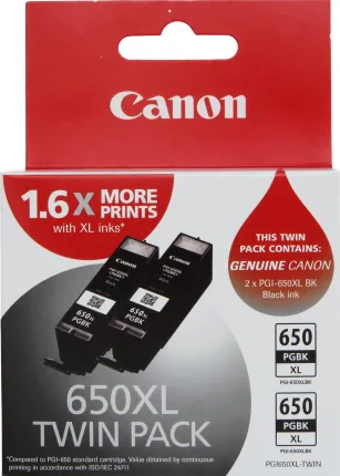 Canon PGI-650XLBK-TWIN ink cartridge