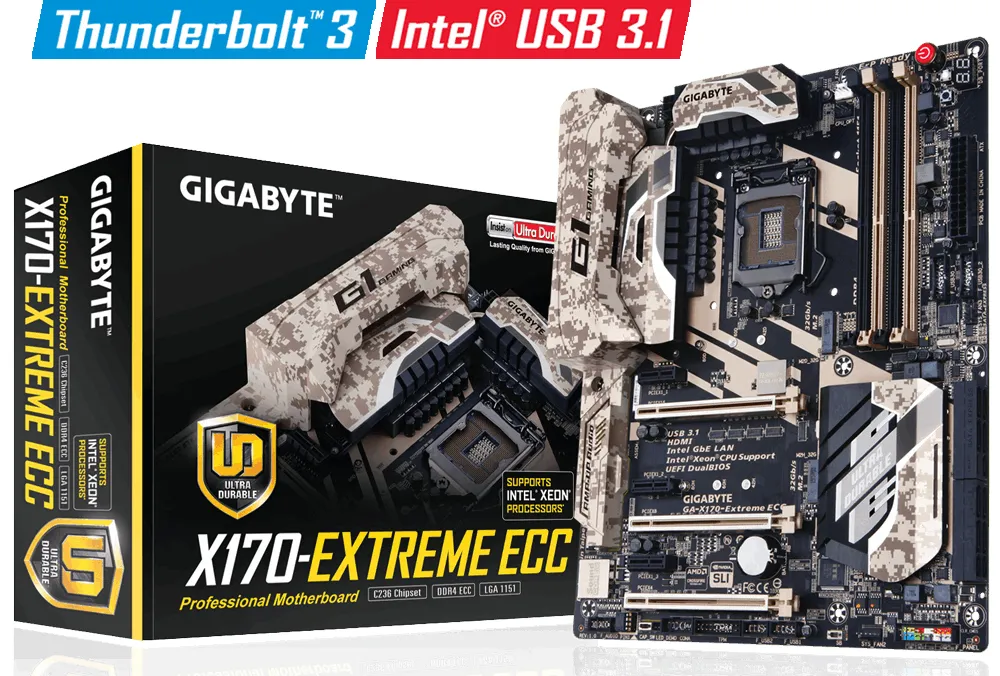 GIGABYTE GA-X170-EXTREME ECC (rev. 1.0)