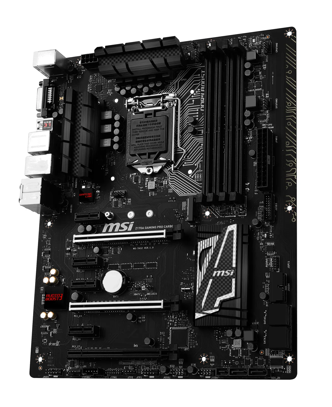 MSI Z170A GAMING PRO CARBON – slika 5