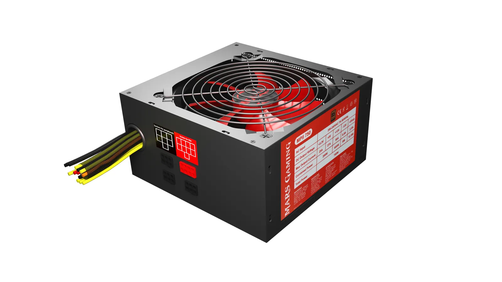 Mars Gaming MPII750 power supply unit