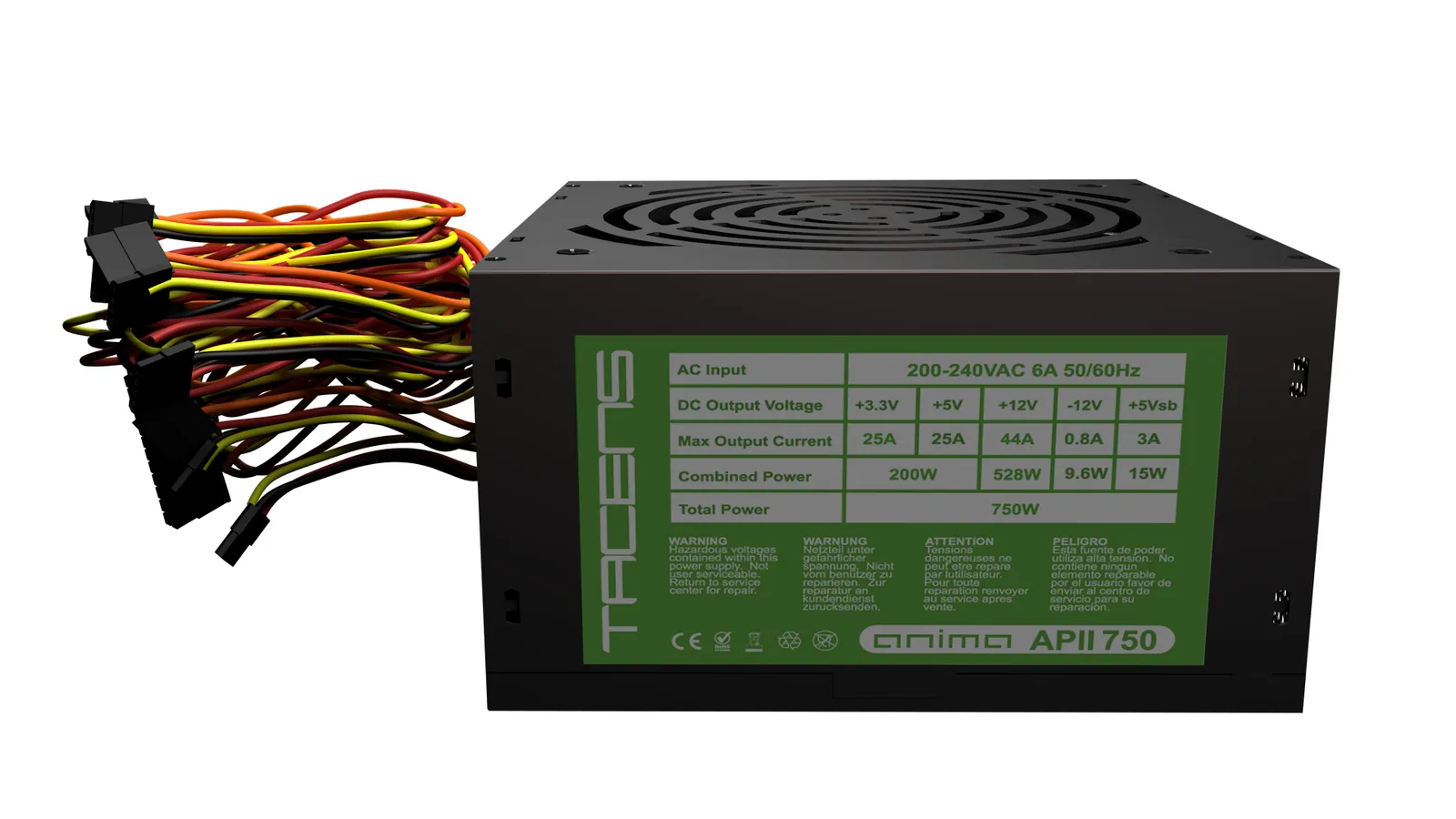 Tacens Anima APII750 power supply unit – slika 6