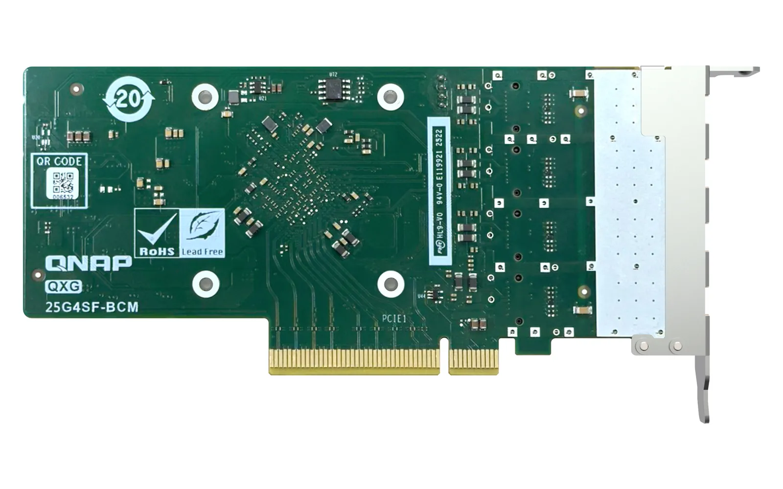 QNAP QXG-25G4SF-BCM network card – slika 2