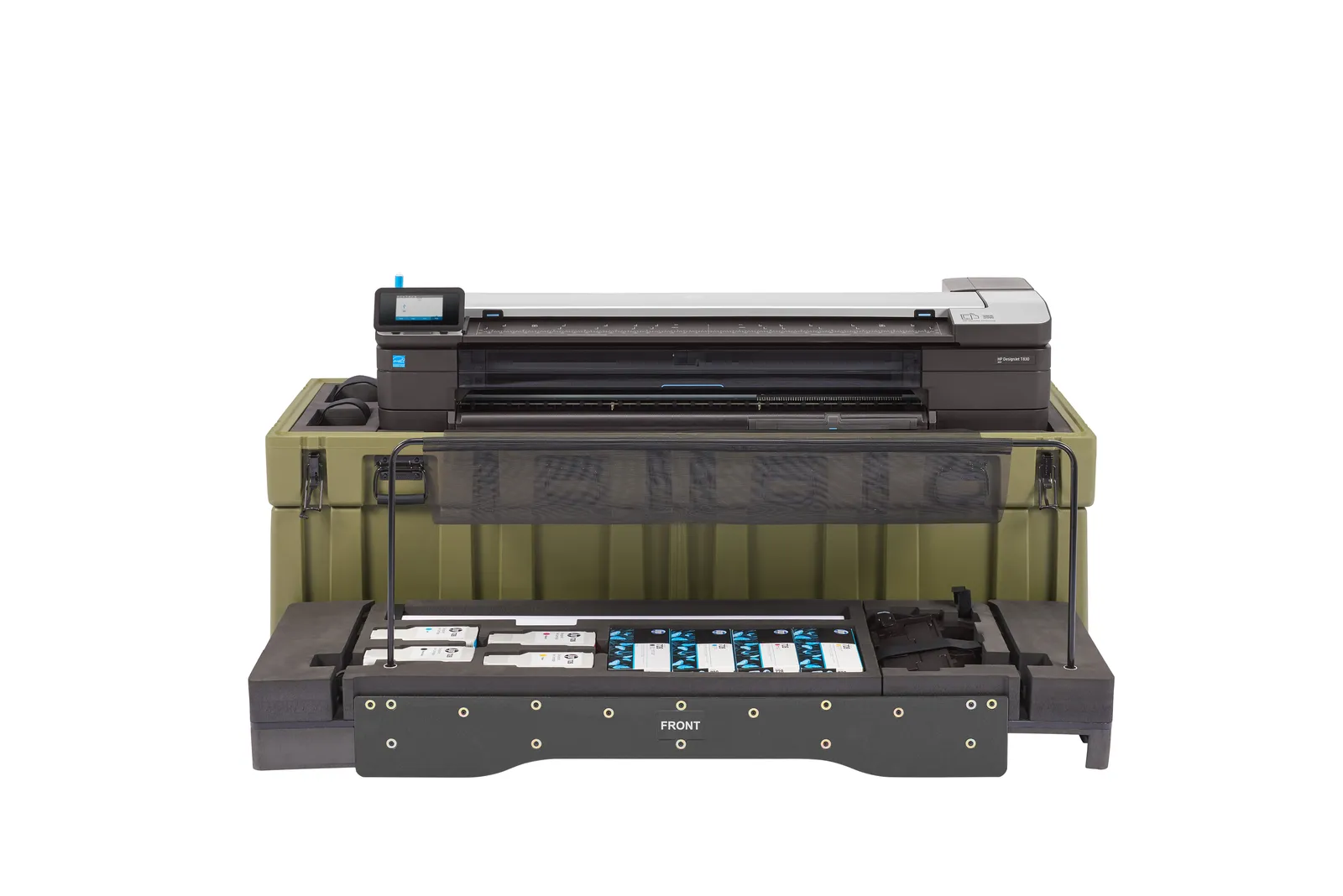 HP Designjet T830 MFP with armor case (without Wi-Fi) large format printer