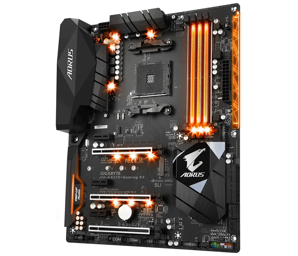 GIGABYTE GA-AX370-Gaming K5 Bulk – slika 2
