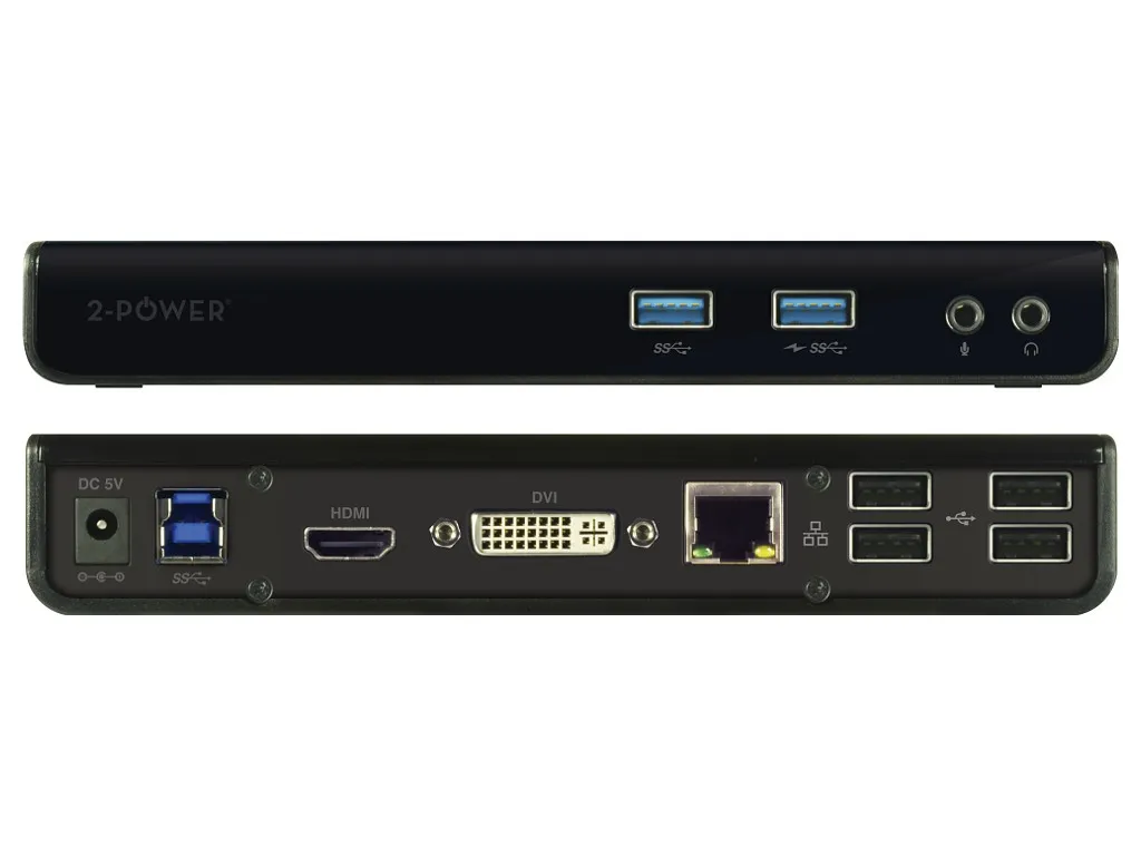 2-Power DOC0101A laptop dock/port replicator – slika 2