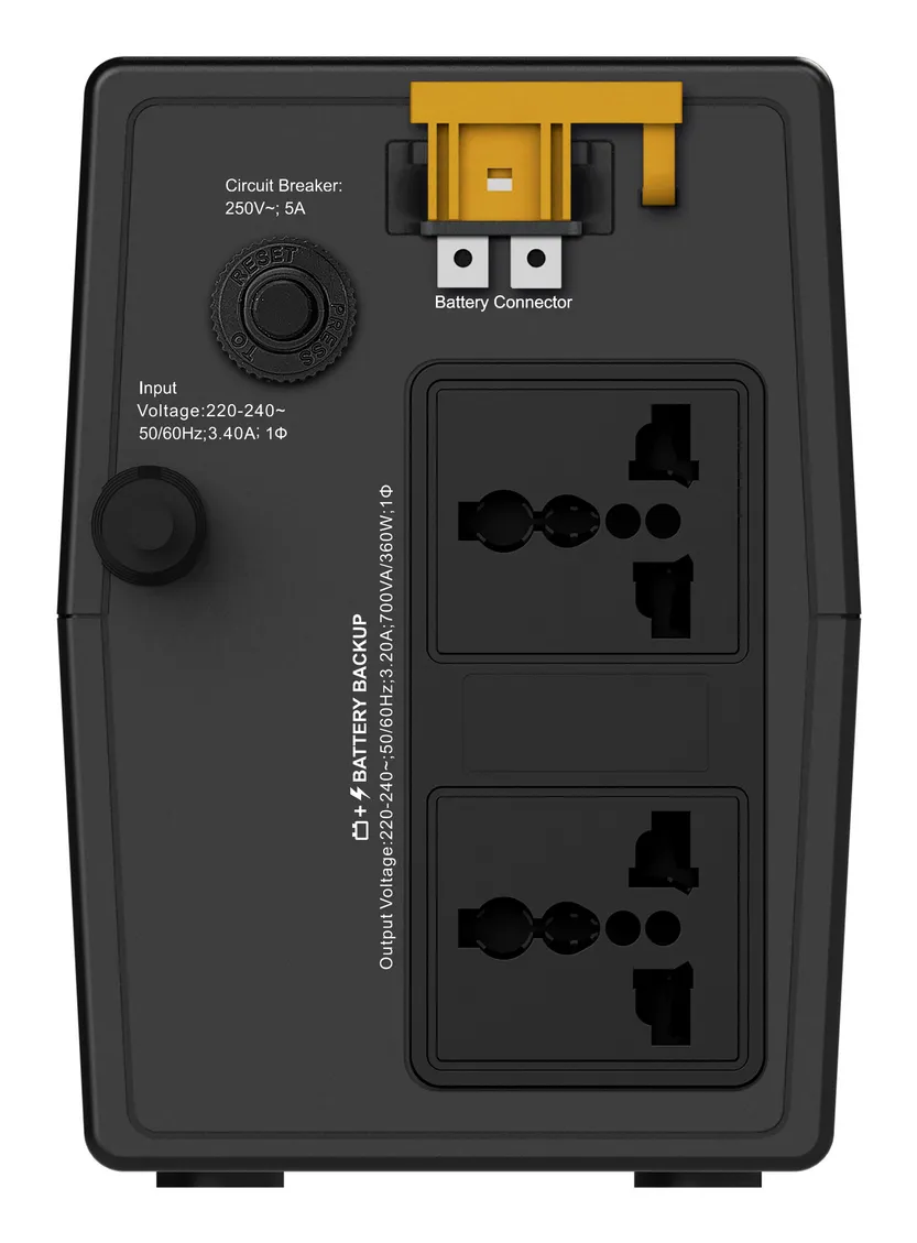APC BVG700I-MSX uninterruptible power supply (UPS) – slika 4