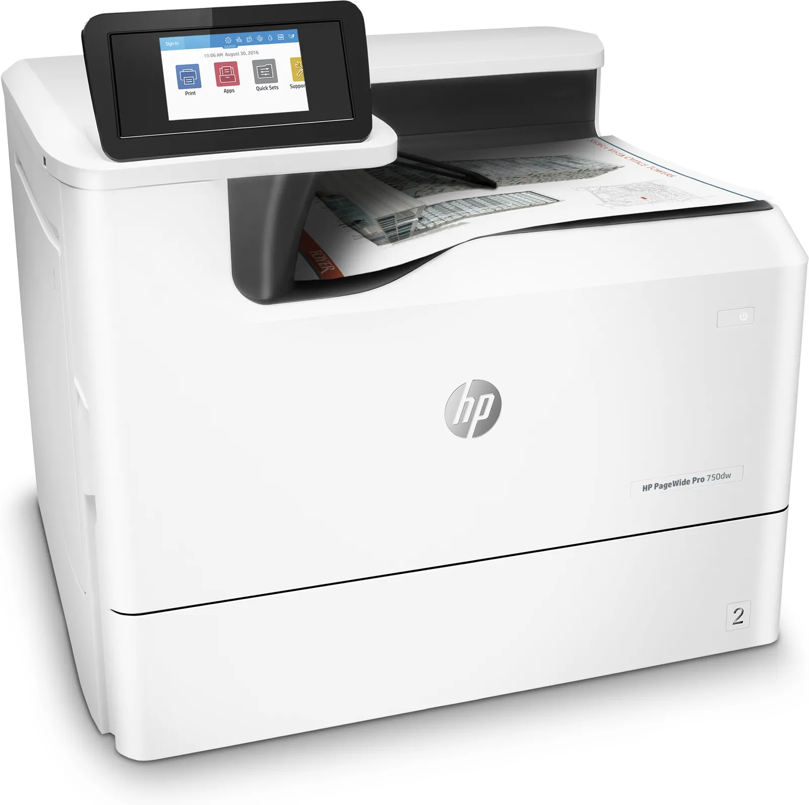 HP PageWide Pro 750dw inkjet printer – slika 2