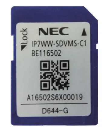 NEC BE116502 memory card