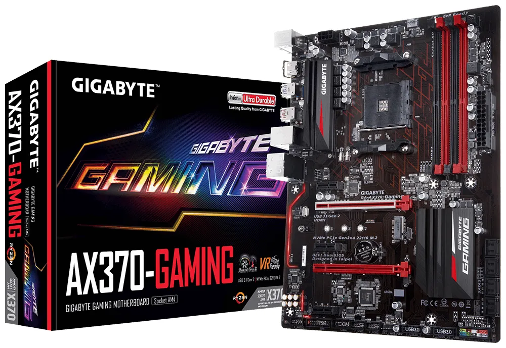 GIGABYTE GA-AX370-GAMING motherboard