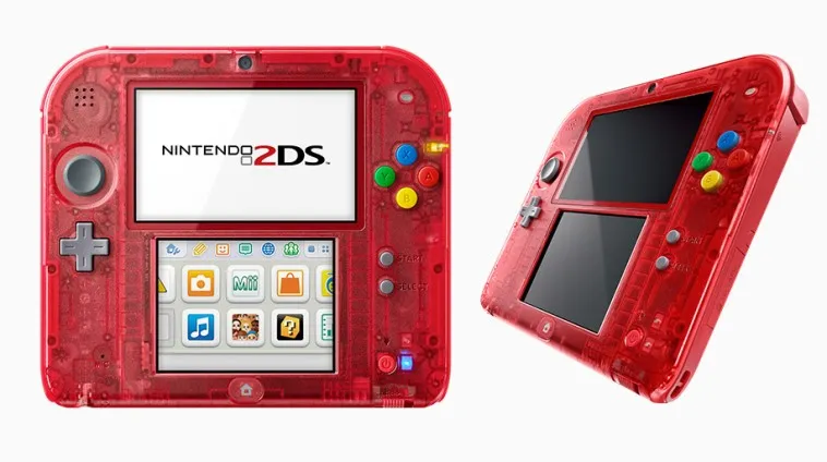 Nintendo 2DS + Pokémon Red Version portable game console – slika 2