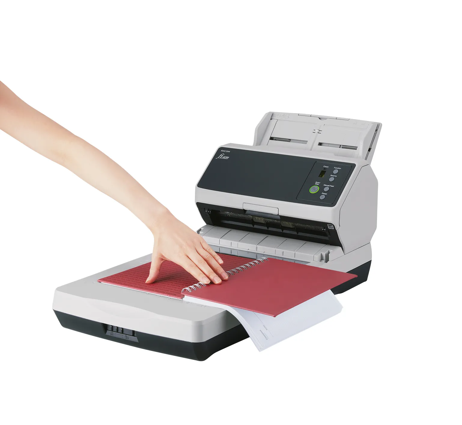 Ricoh FI-7480 W/ 5 YEAR EXCHANGE WARRANTY + 2 CONS KITS - DROP SHIP – slika 3