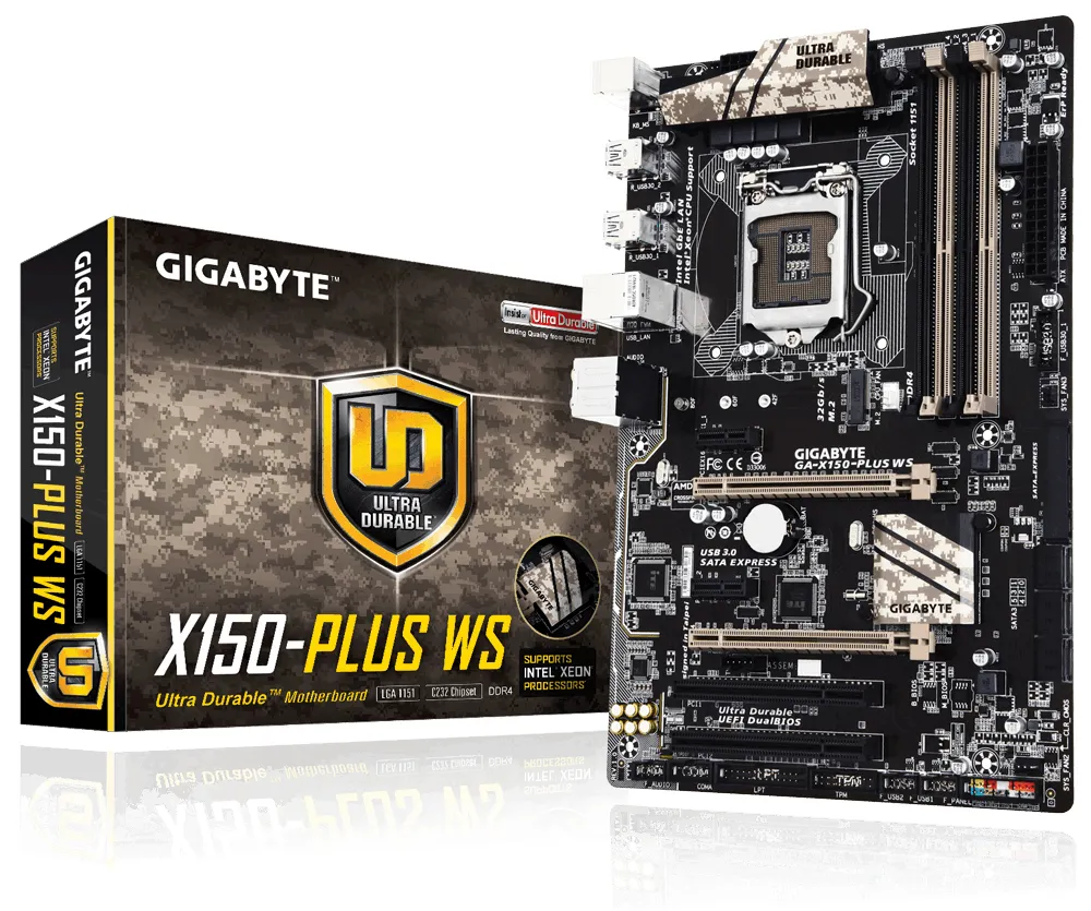 GIGABYTE GA-X150-PLUS WS motherboard