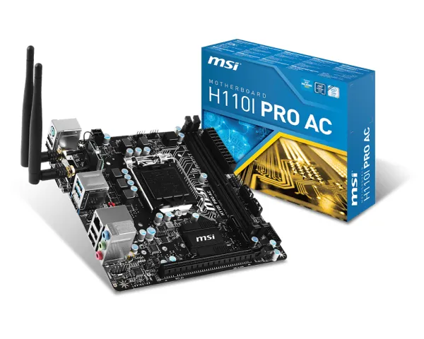 MSI H110I PRO AC motherboard