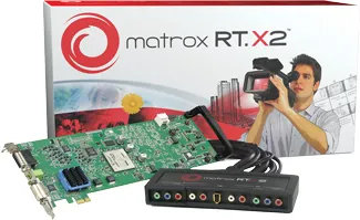 Matrox Real Time X2 video capturing device