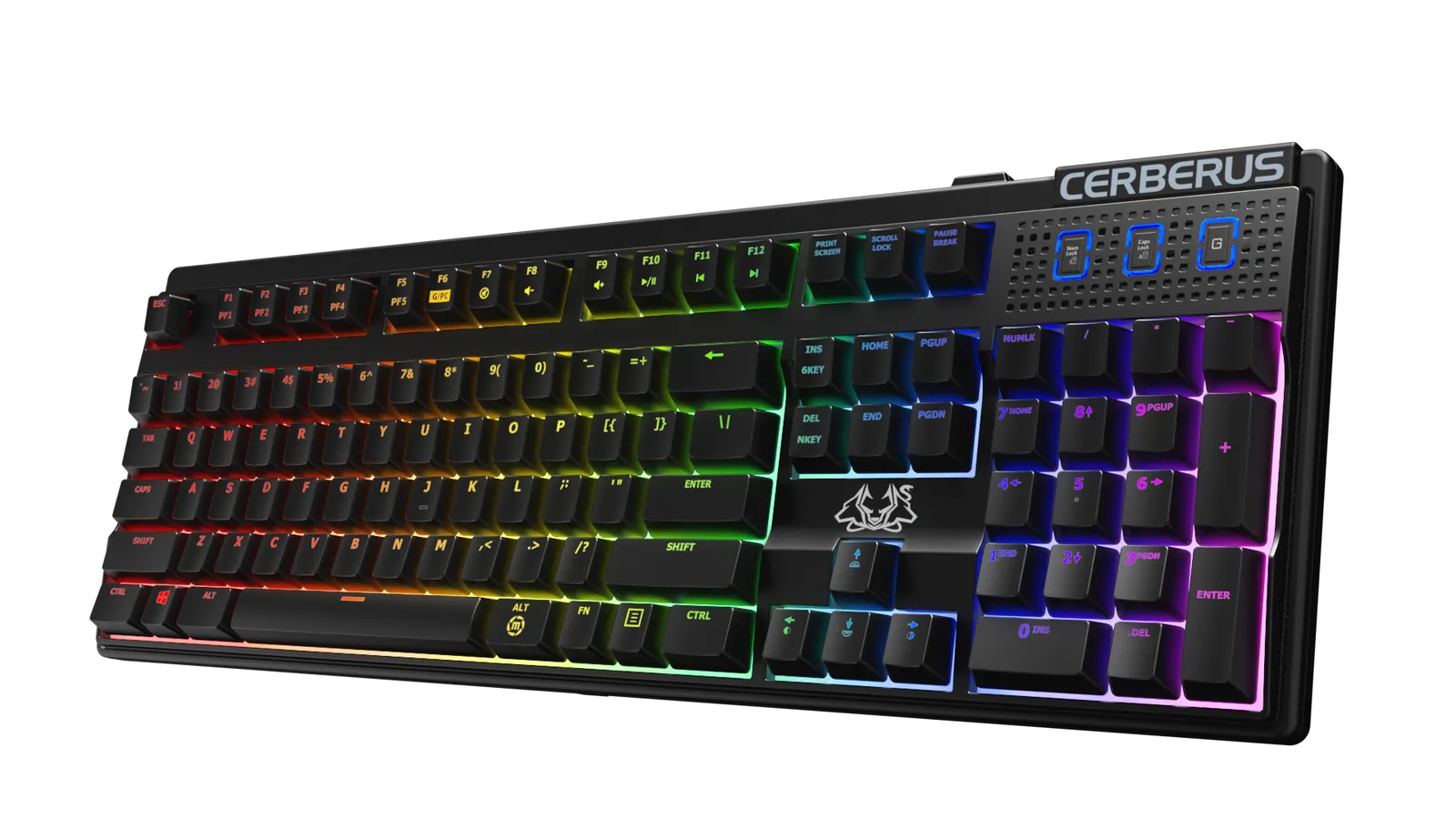 ASUS Cerberus Mech RGB Blue Switch US Black USB keyboard – slika 3