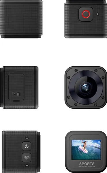 Salora ProSport Wifi CC5 action sports camera – slika 3