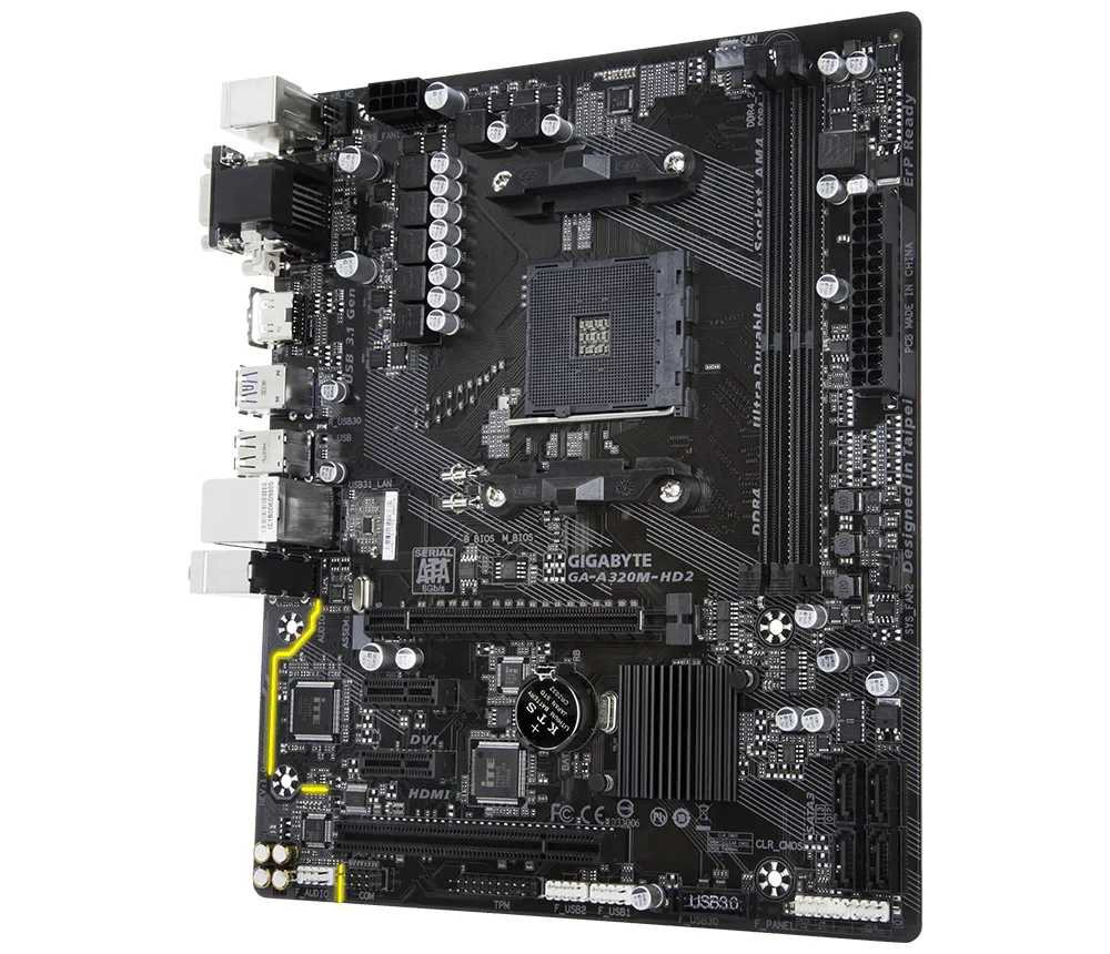 GIGABYTE GA-A320M-HD2 motherboard – slika 2