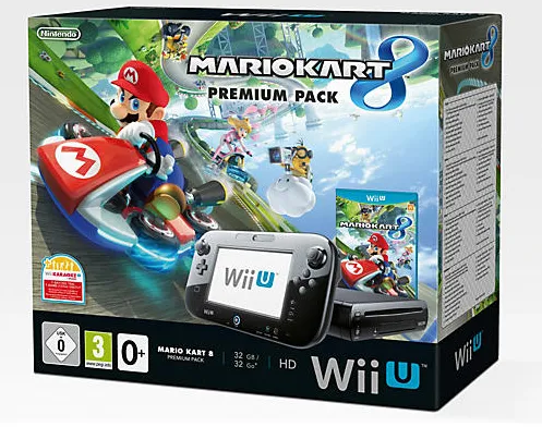 Nintendo Wii U 32GB + Mario Kart 8 Premium