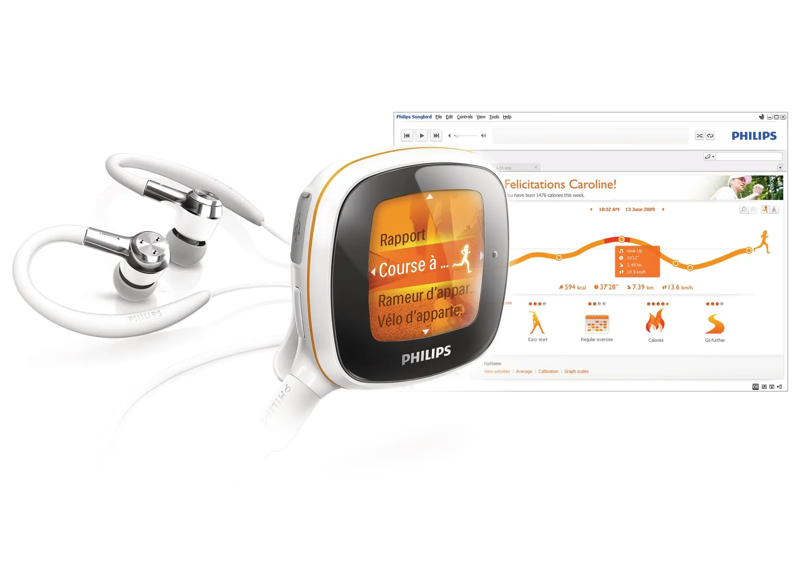 Philips Activa ACT101M/19 activity tracker – slika 2
