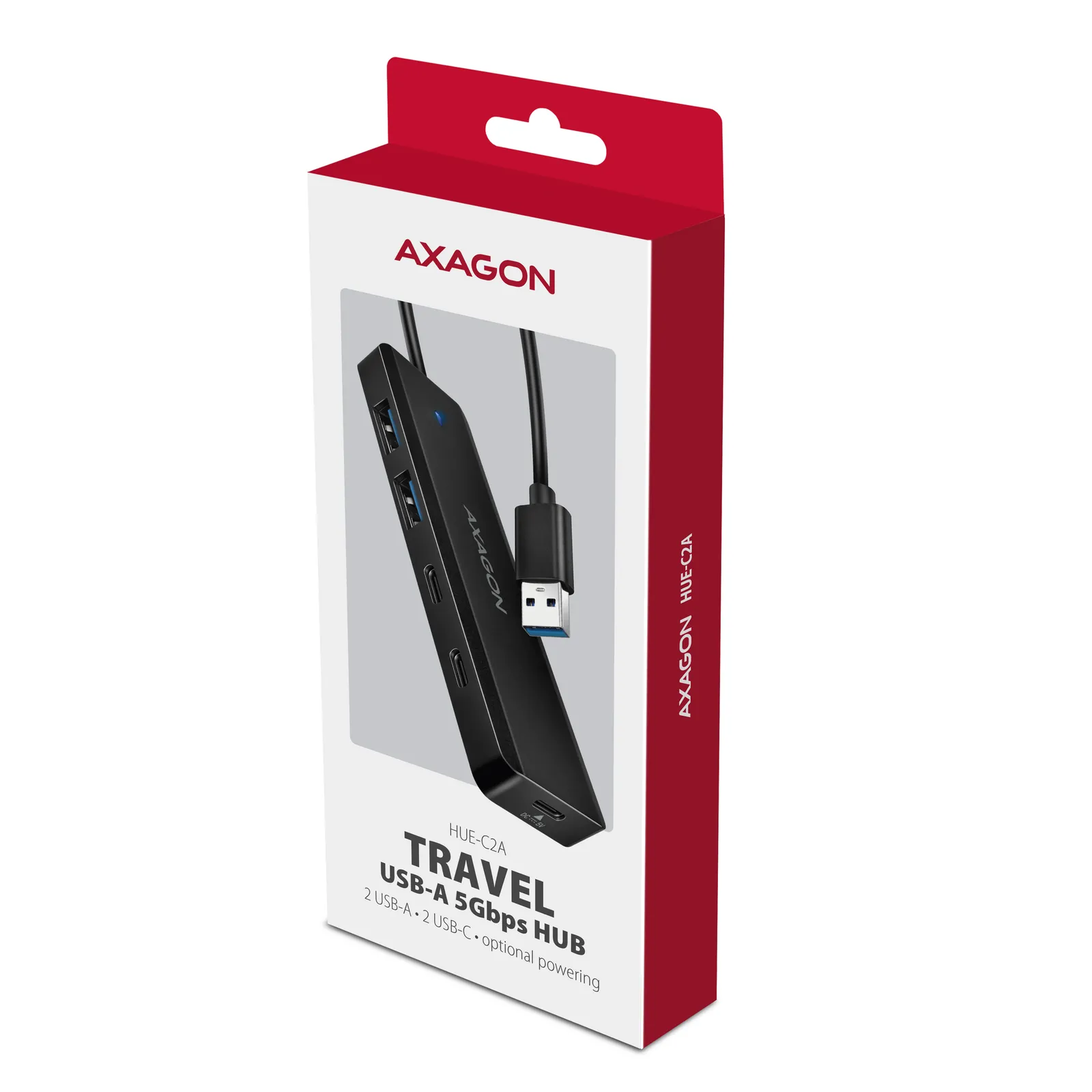 Axagon HUE-C2A interface hub – slika 7