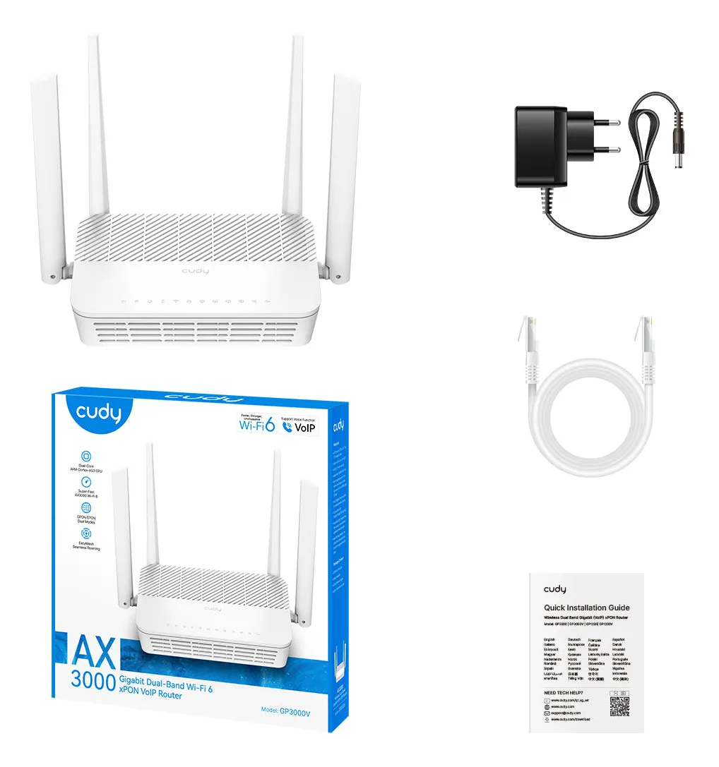Cudy Netzwerkgeräte wireless router – slika 5