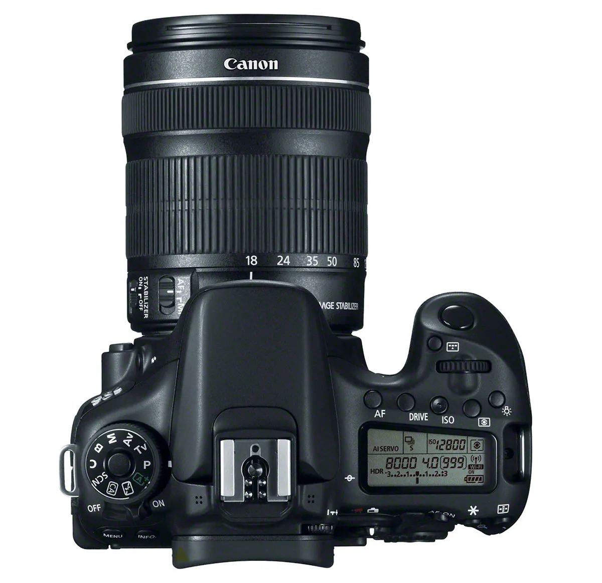 Canon EOS 70D + EF-S 18-135mm + EF-S 55-250mm + 64GB SDHC