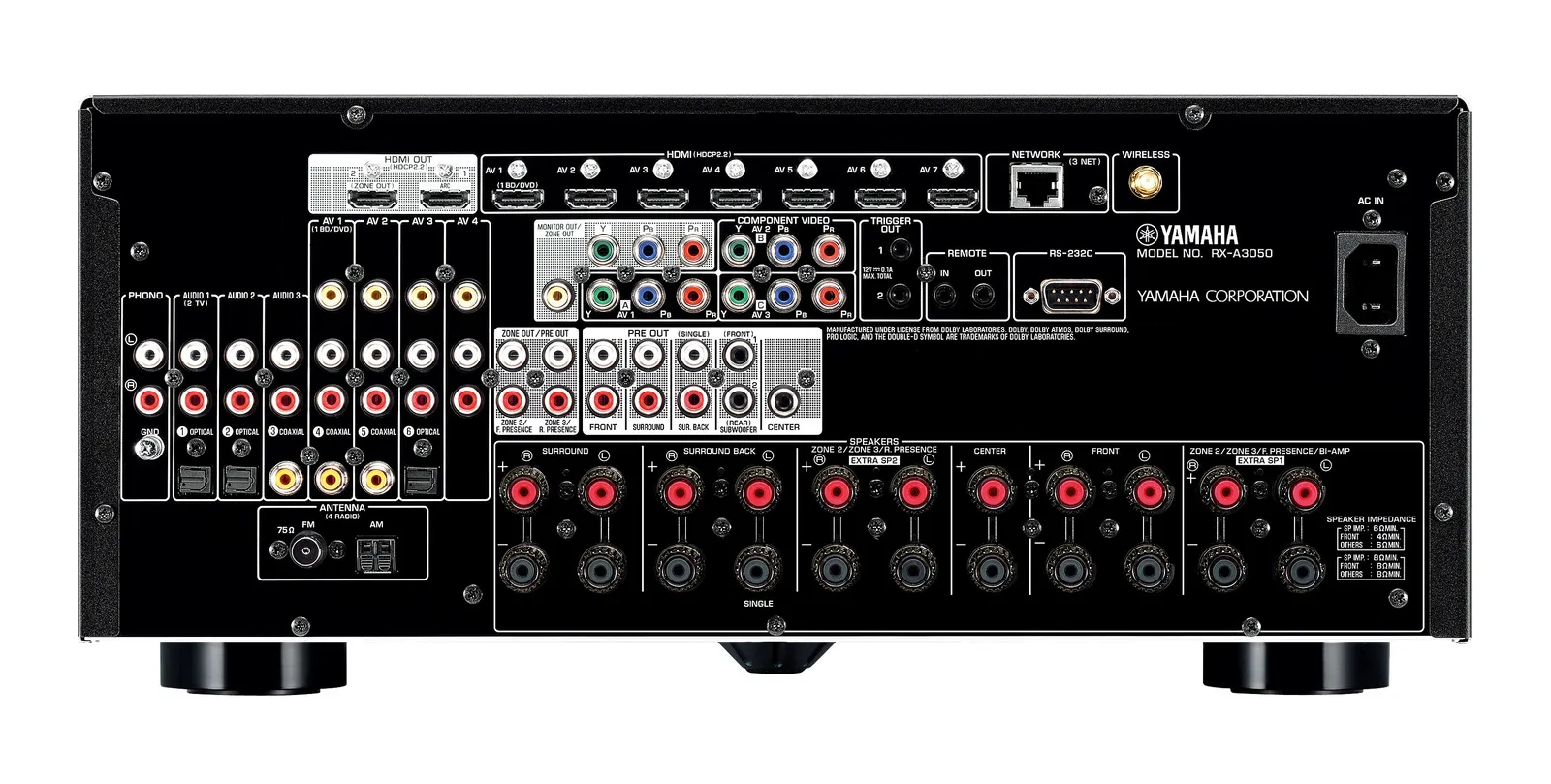 Yamaha RX-A3050 – slika 4