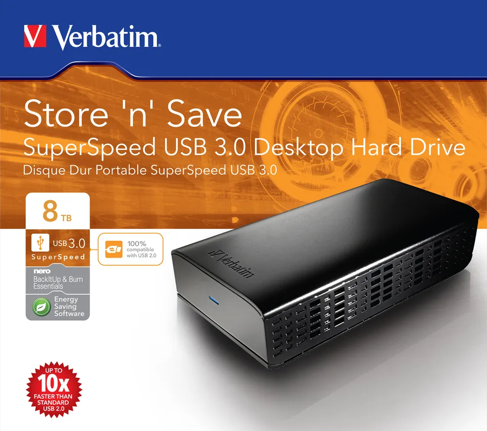 Verbatim Store 'n' Save SuperSpeed external hard drive – slika 4