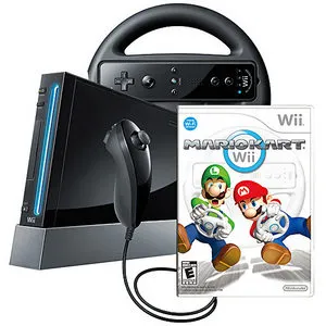 Nintendo Wii + Mario Kart Pack
