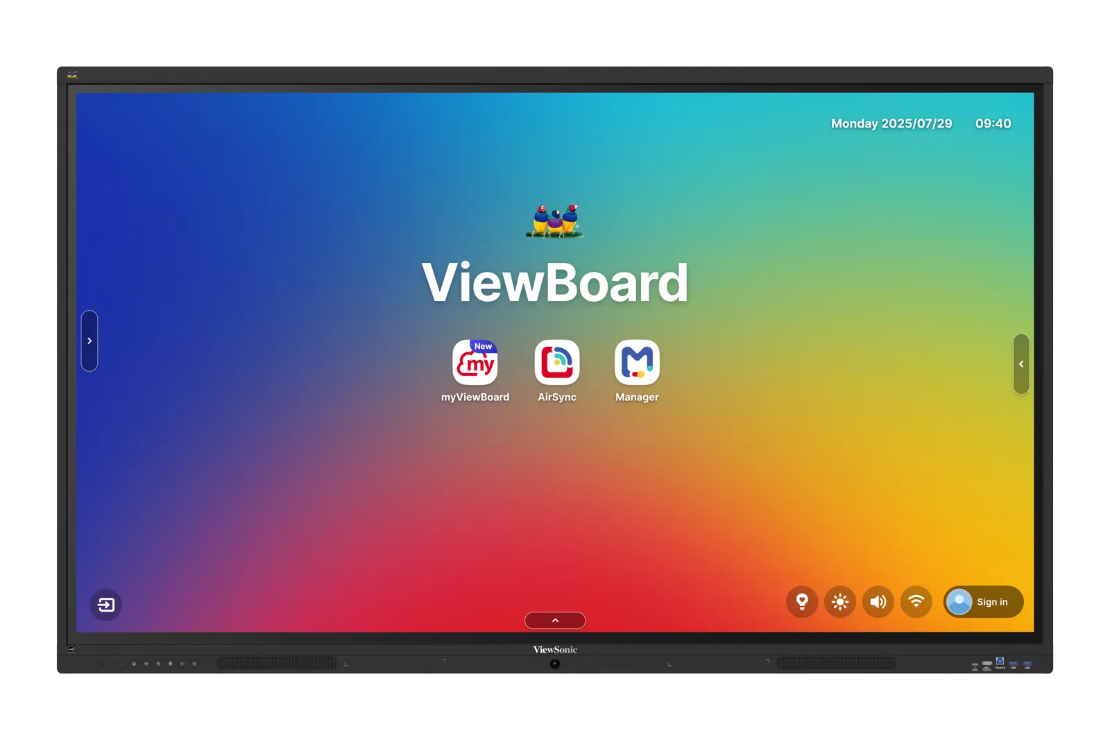 Viewsonic IFP6541 interactive whiteboard – slika 2