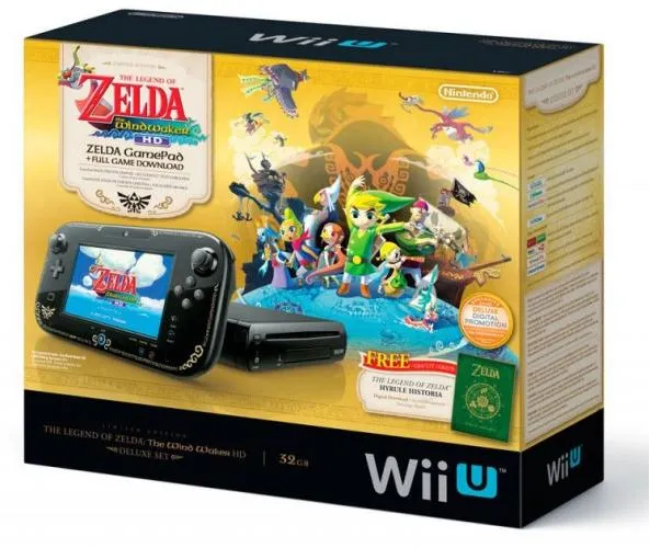 Nintendo Wii U Zelda Wind Waker HD Premium Pack