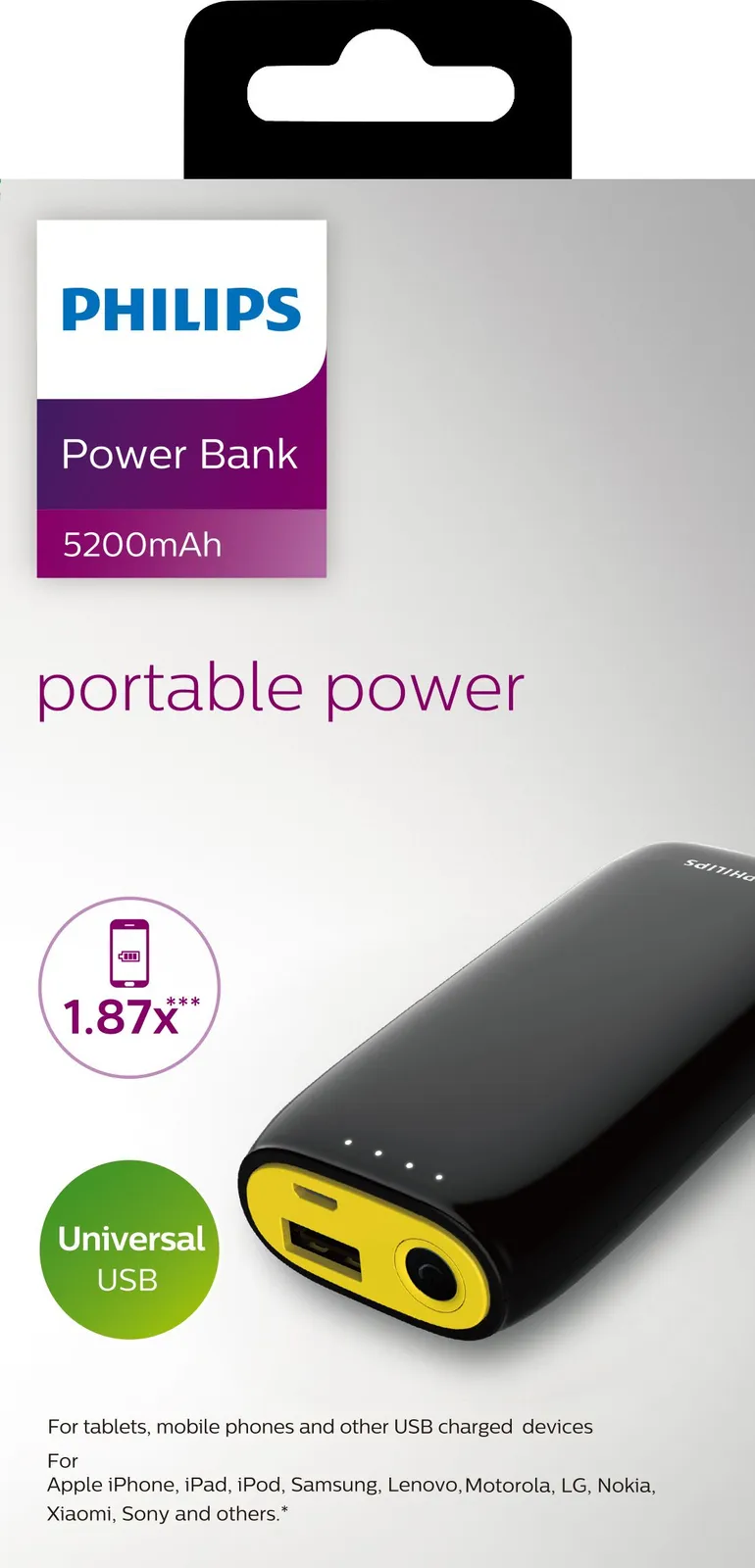 Philips DLP5206/97 power bank – slika 2