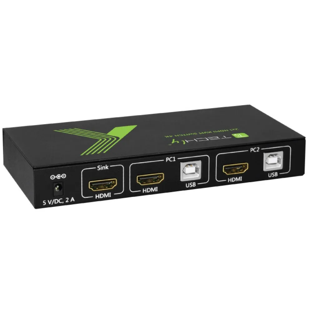 Techly 2x1 USB HDMI 4Kx2K IDATA KVM-HDMI2U KVM switch – slika 3