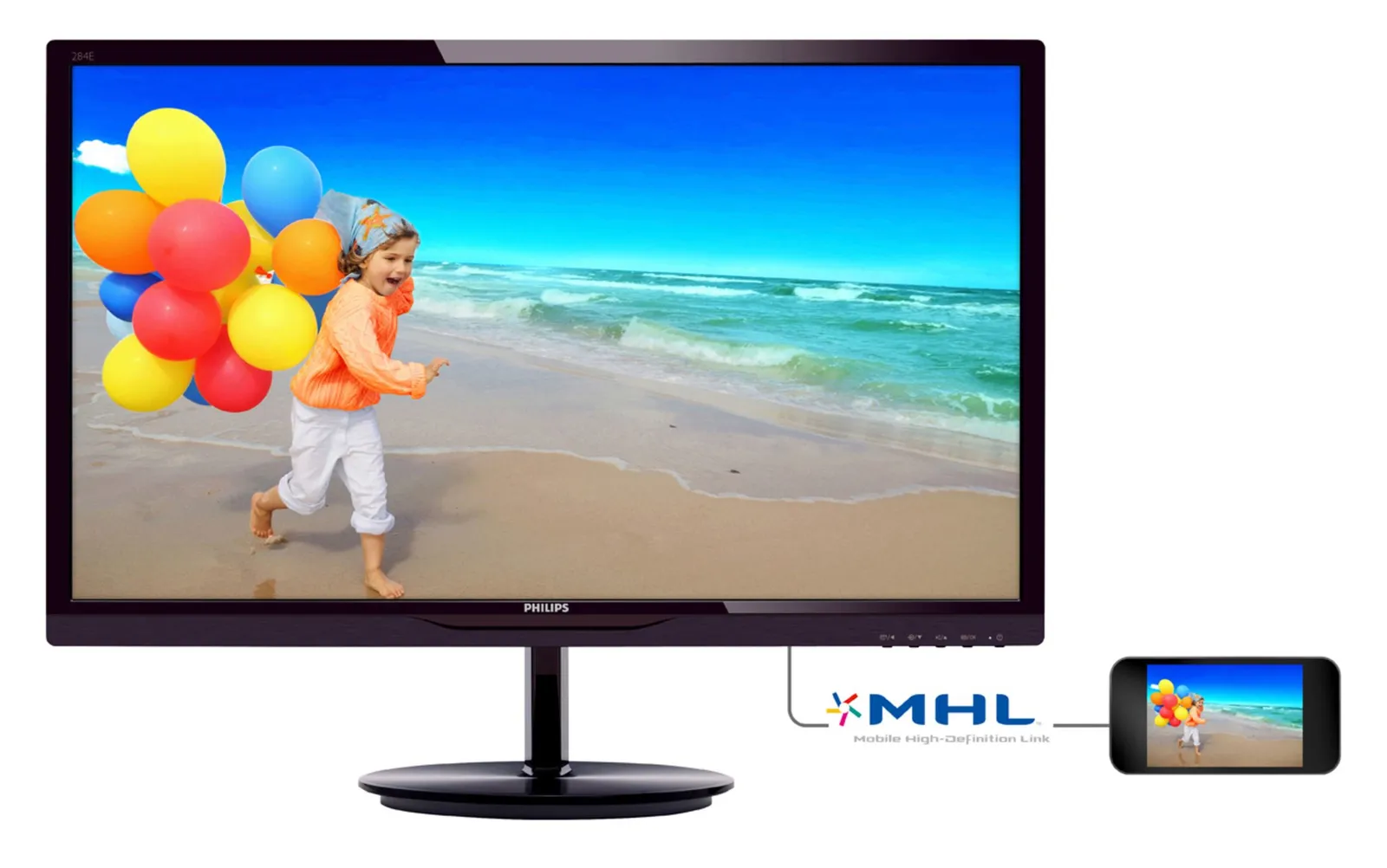 Philips 284E5QHAD/69 computer monitor – slika 2