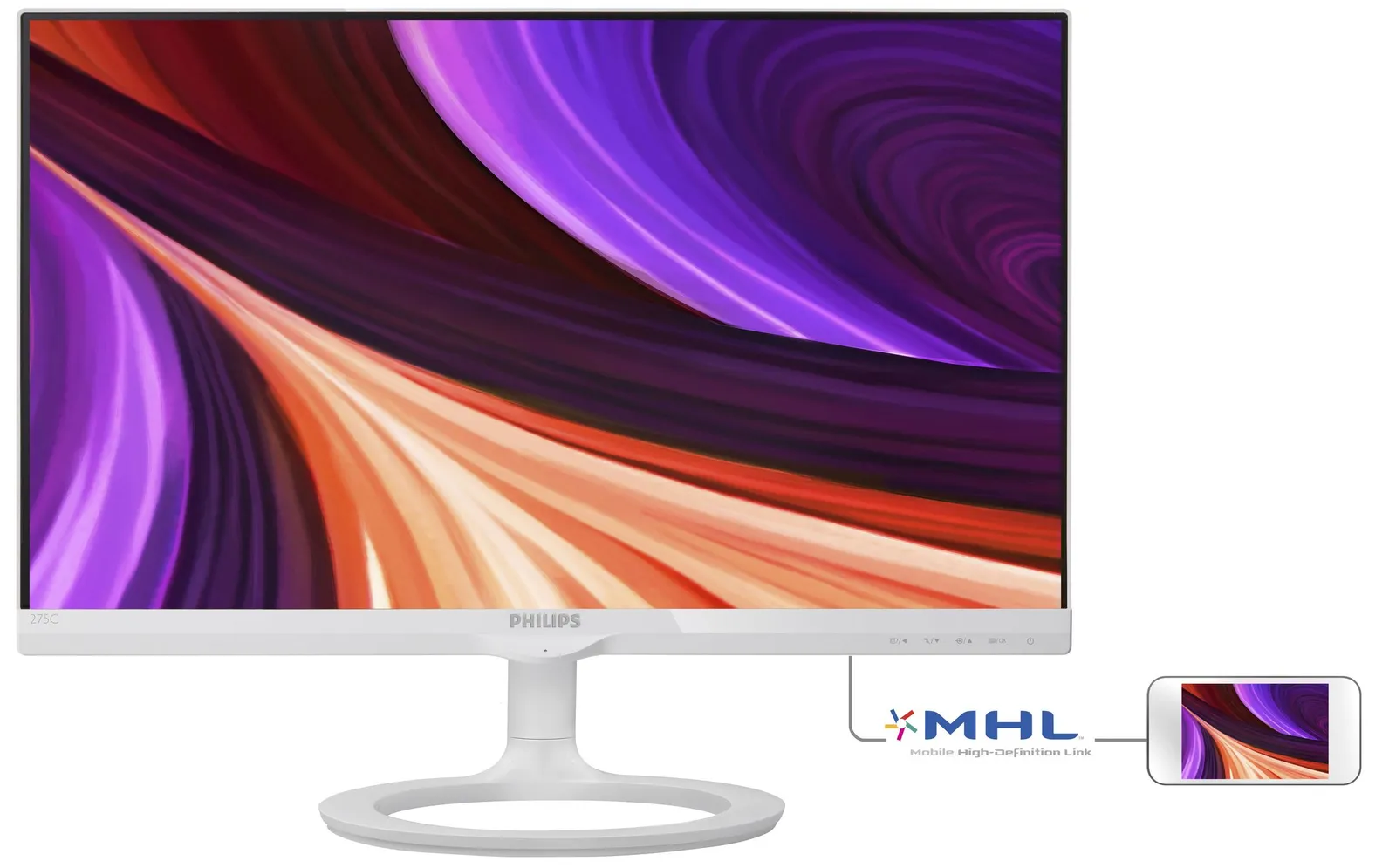 Philips Brilliance 275C5QHSW/96 computer monitor – slika 2