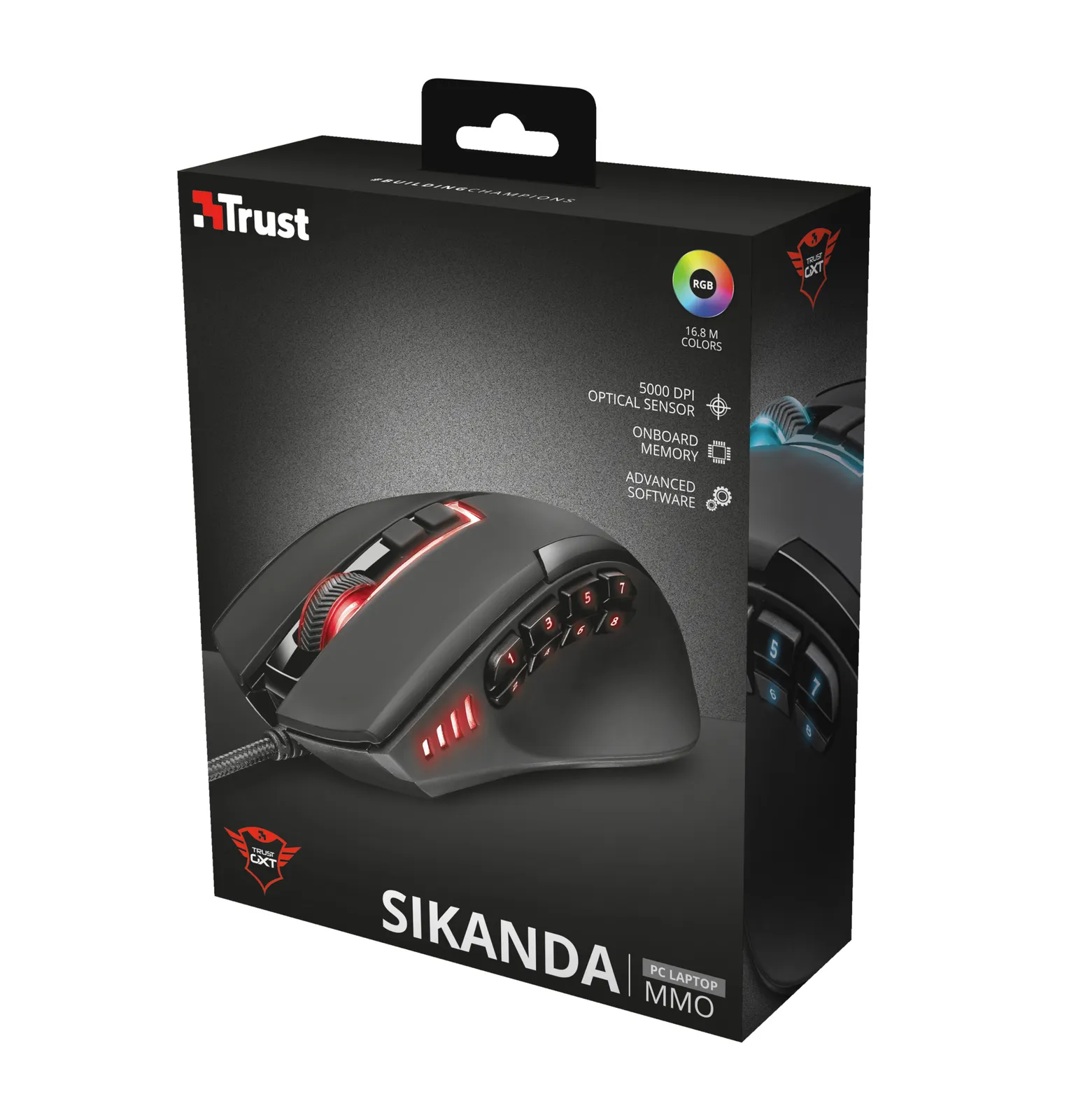 Trust Sikanda GXT 164 MMO mouse – slika 4