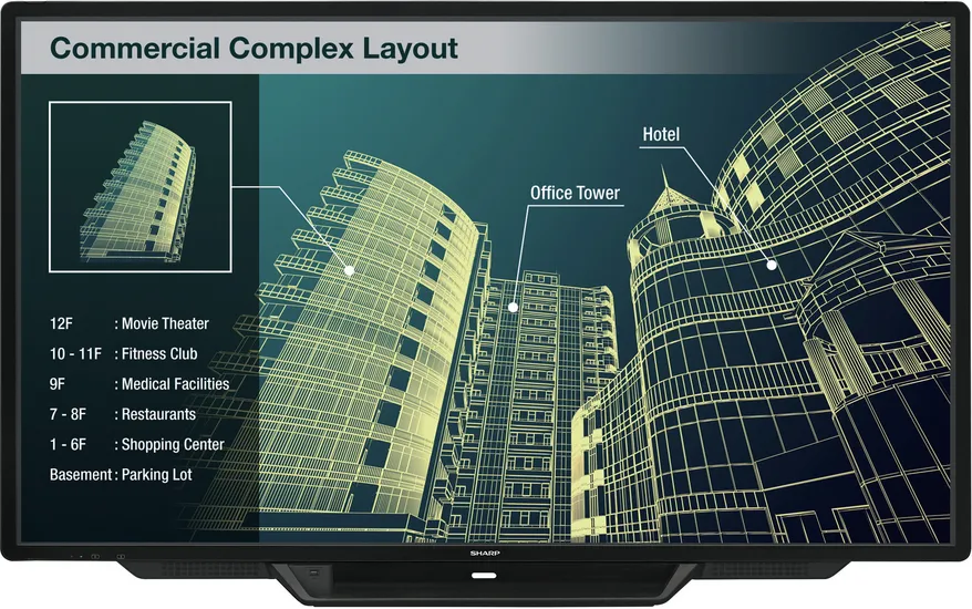 Sharp PN-80TC3 interactive whiteboard – slika 5
